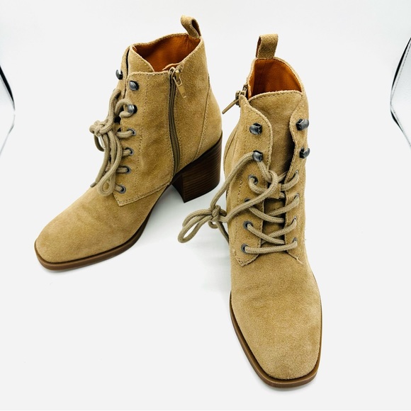 Lucky Brand Wadil Camel Bootie - Picture 3 of 10